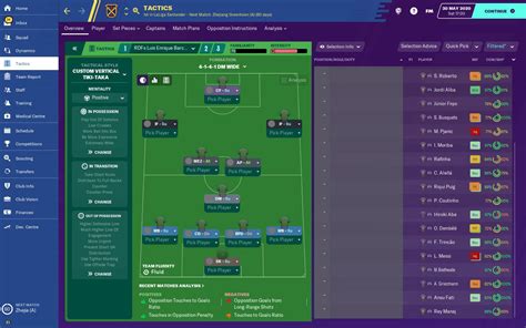 football manager luis enrique tactic guide